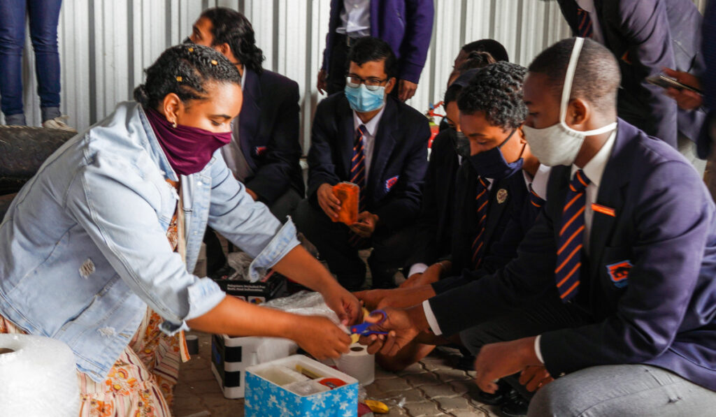 SA Learners Celebrate World Space Week With Rocket Launch