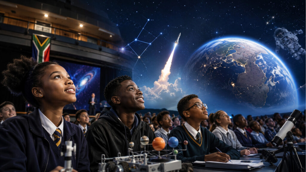 Space Tour Through the Years: Bringing Astronauts to South African Learners